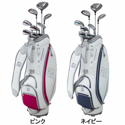 ブリヂストン（BRIDGESTONE_GOLF） 【レディース】BG-100 キャディバッグ付 クラブ8本セット （W：2本+UT：1本+I：4本+パター+CB） 2022