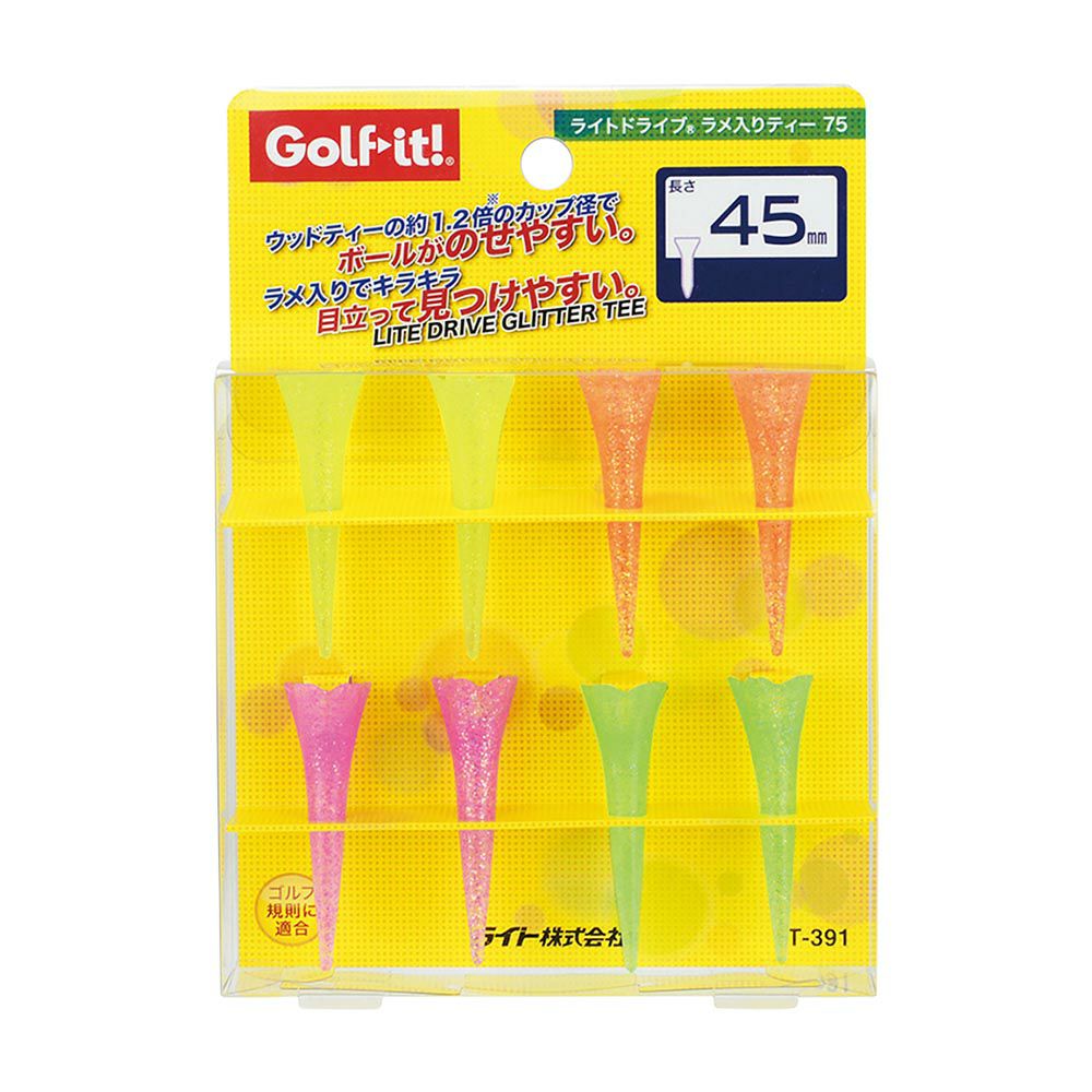 ライト（LITE） ライトドライブ ラメ入りティー 45 T-391
