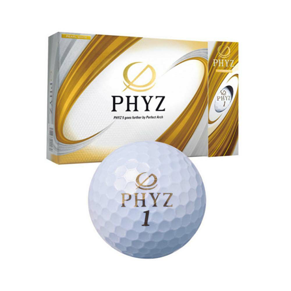 ブリヂストン（BRIDGESTONE_GOLF） PHYZ ボール パールホワイト 1ダース P9GX  2019