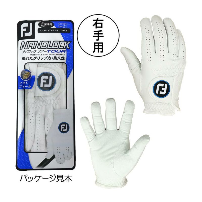 フットジョイ（FOOTJOY） フットジョイ ナノロックツアー グローブ（右手用） FGNT0LH