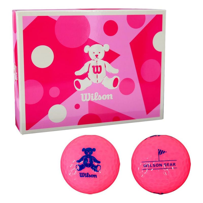 ウイルソン（Wilson） 【レディース】WILSON BEAR4 ボール ピンク（37335） 1ダース