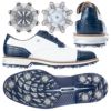 フットジョイ（FOOTJOY） DRYJOYS プレミア ターロウ レース ソフトスパイクシューズ 53929 ホワイト/ネイビー  2021