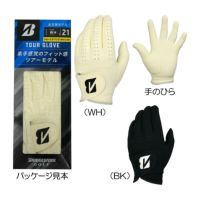 ブリヂストン（BRIDGESTONE_GOLF） TourB ツアーグローブショートサイズ（左手用） GLG12S 2021