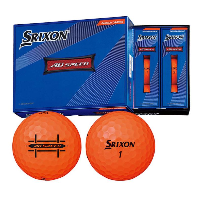 スリクソン（SRIXON） スリクソン AD SPEED ボール パッションオレンジ