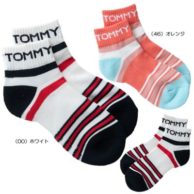 トミーヒルフィガー（Tommy_Hilfiger） マルチミドルソックス THMB2S2F レディースゴルフウェア 春夏モデル【最終処分価格】