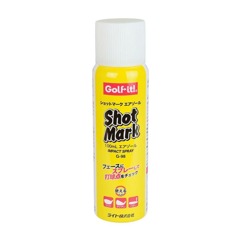 ライト（LITE） ショットマーク エアゾール ホワイト G-98