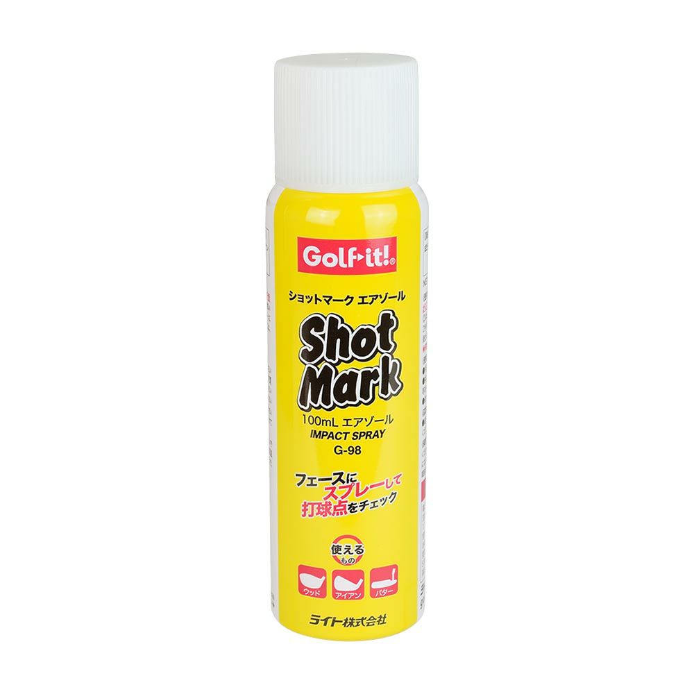 ライト（LITE） ショットマーク エアゾール ホワイト G-98