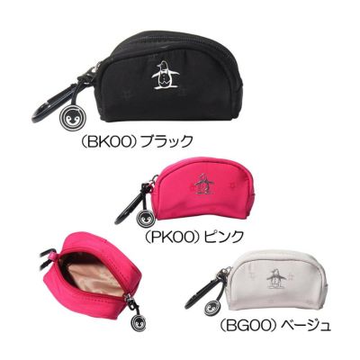 マンシングウェア(Munsingwear) 【大特価市】マンシング 『Goods』ペンギンプリント柄 レディースボールホルダー（BABY PETE引き手パーツ使用）MQCUJX60  2022