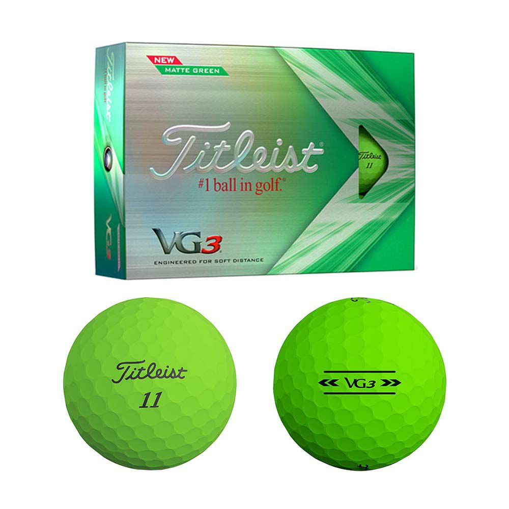 タイトリスト（Titleist） VG3 ボール マットグリーン 1ダース T3427S 
