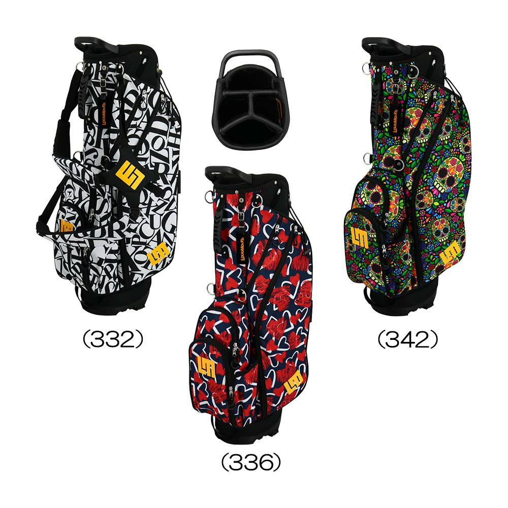 ラウドマウス（LOUDMOUTH） スタンドメンズキャディバッグ LM-CB0021  