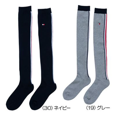 トミーヒルフィガー（Tommy_Hilfiger） ニーハイソックス THMB9FCF レディースゴルフウェア 秋冬モデル『定番品』『オーバーニー丈』【最終処分価格】