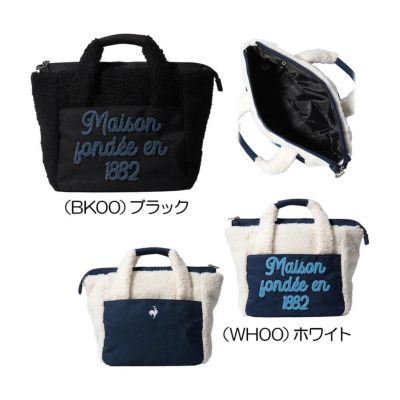 ルコック（le_coq_sportif） ルコック ボア調素材舟型 レディース ミニトートバッグ QQCUJA42 2022【最終処分価格】
