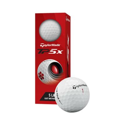 テーラーメイド（TaylorMade） TP5x ボール ホワイト 1スリーブ（3個入