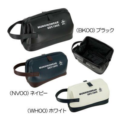 マンシングウェア(Munsingwear) マグネット式ガマ口開閉 カートポーチ MQBVJA44 2023