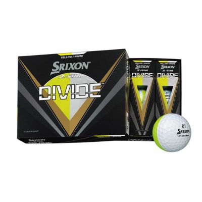 スリクソン（SRIXON） スリクソン Z-STAR ディバイド ボール イエロー