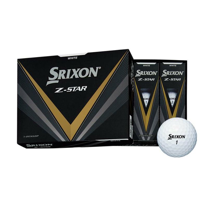 スリクソン（SRIXON） スリクソン Z-STAR ボール ホワイト 1ダース 2023