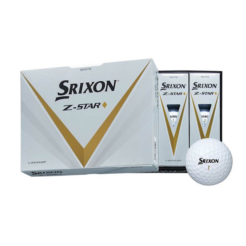スリクソン（SRIXON） スリクソン Z-STAR ダイヤモンド ボール ホワイト 1ダース 2023