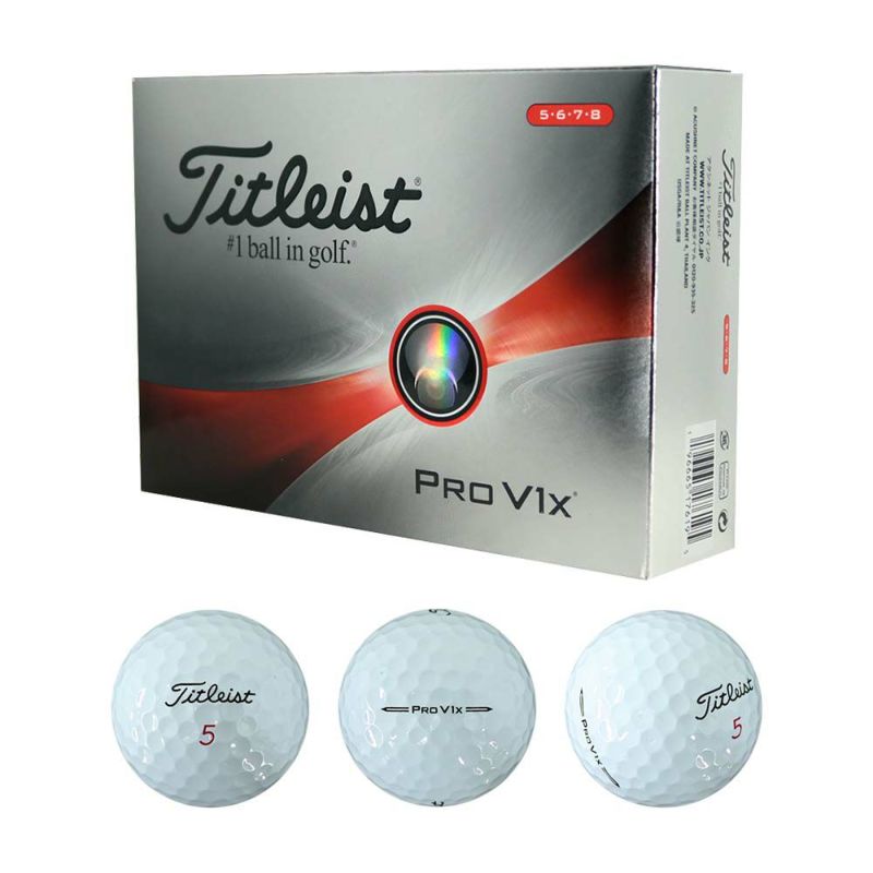 タイトリスト Titleist ゴルフボール Pro V1x 1ダース | www.fk