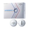 キャロウェイ（Callaway） SUPERSOFT ボール ホワイト 1ダース 2023