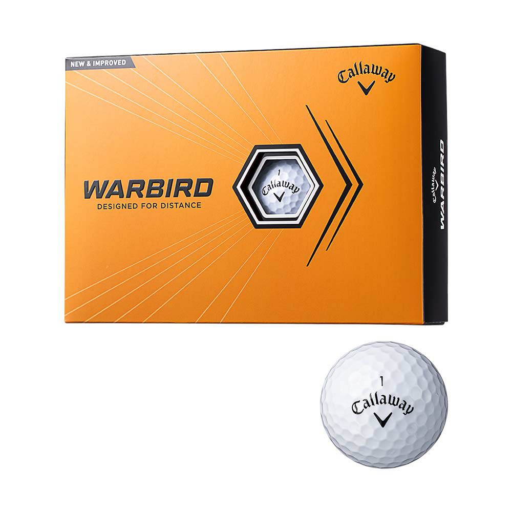 キャロウェイ（Callaway） WARBIRD ボール ホワイト 1ダース 2023 