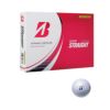 ブリヂストン（BRIDGESTONE_GOLF） SUPER STRAIGHT ボール パールホワイト 1ダース T3GX 2023