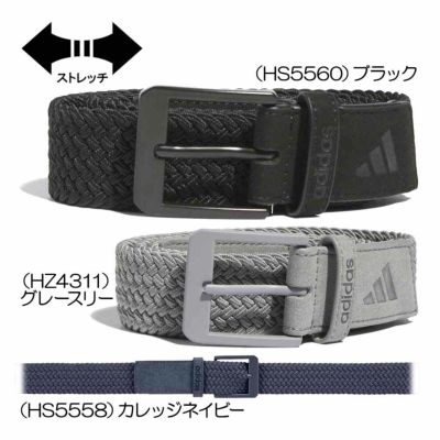 アディダス（Adidas） ブレードストレッチベルト EEU84 メンズゴルフウェア 春夏 『ロングサイズあり』