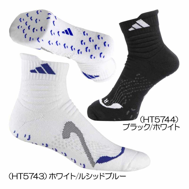 アディダス（Adidas） アンクル丈 ZG 機能ソックス MGR58 メンズゴルフ