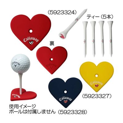 キャロウェイ（Callaway） ラブキャロウェイ ハート レディースティー（5本） セット 23JM 2023