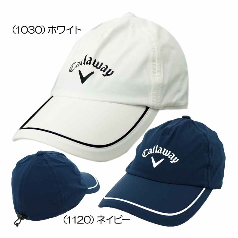 キャロウェイ（Callaway） 定番レインキャップ C23988200 レディースゴルフウェア 2023春夏