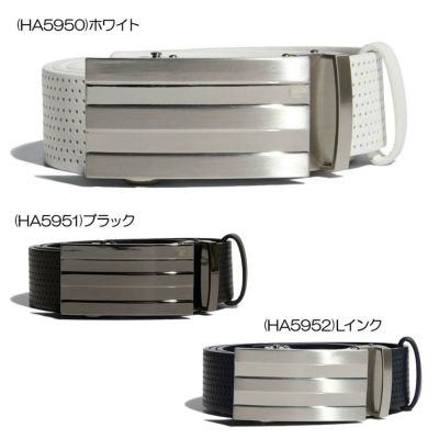 アディダス（Adidas） パンチング 無段階調節ベルト ZB274  メンズゴルフウェア 『定番商品』