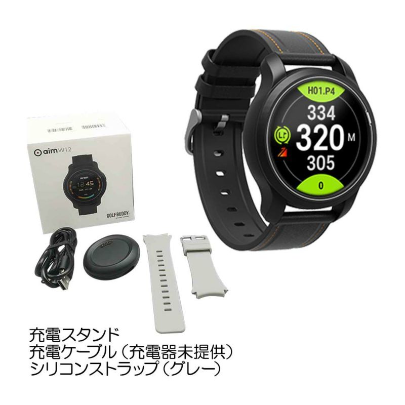 その他ブランド GOLFZON GOLF BUDDY GPS ウォッチ aim W12 2023『ウォッチ型GPS測定器』