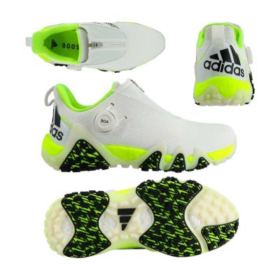 アディダス（Adidas） コードカオス22 Boa スパイクレスシューズ IF1042  ホワイト/ブラック/レモン 2023【最終処分価格】