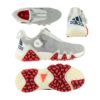 アディダス（Adidas） コードカオス22 Boa スパイクレスシューズ IF1043  ホワイト/ネイビー/レッド 2023