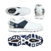 フットジョイ（FOOTJOY） 『4E』『軽量』『防水』PRO/SL カーボン Boa スパイクレスシューズ 53090XW ホワイト/ネイビー 2023