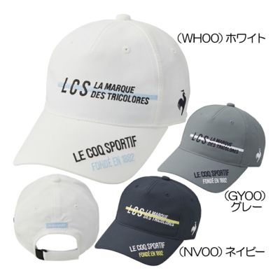 ルコック（le_coq_sportif） シーズンモチーフキャップ QGBWJC16 メンズキャップ 2023秋冬【最終処分価格】