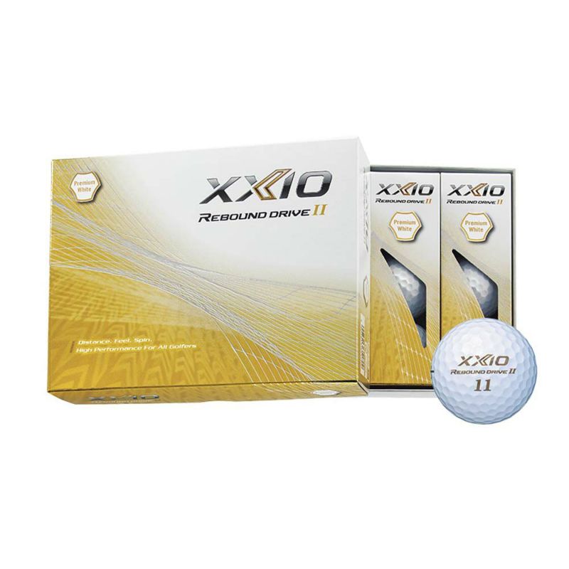 ゼクシオ（XXIO） XXIO リバウンド ドライブ II ボール プレミアムホワイト 1ダース 2023 |  ゴルフショップ・ゴルフ通販なら二木ゴルフオンライン