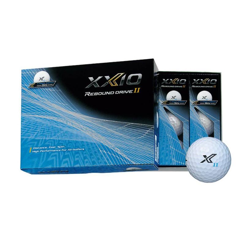 ゼクシオ（XXIO） XXIO リバウンド ドライブ II ボール ホワイト（X Mark Edition） 1ダース 2023