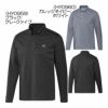 アディダス（Adidas） モノグラム 長袖ボタンダウンシャツ MKS01 メンズゴルフウェア 2023秋冬
