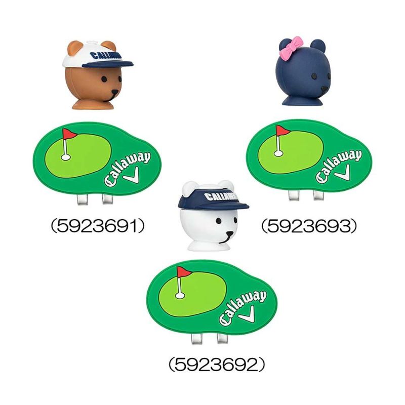 キャロウェイ（Callaway） 【大特価市】ベア 3D マーカー FW 23