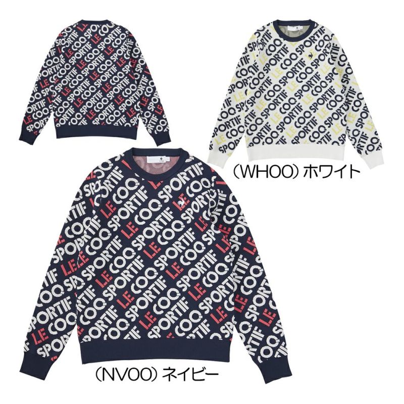 ルコック（le_coq_sportif） マルチカラーロゴセーター QGWWJL01