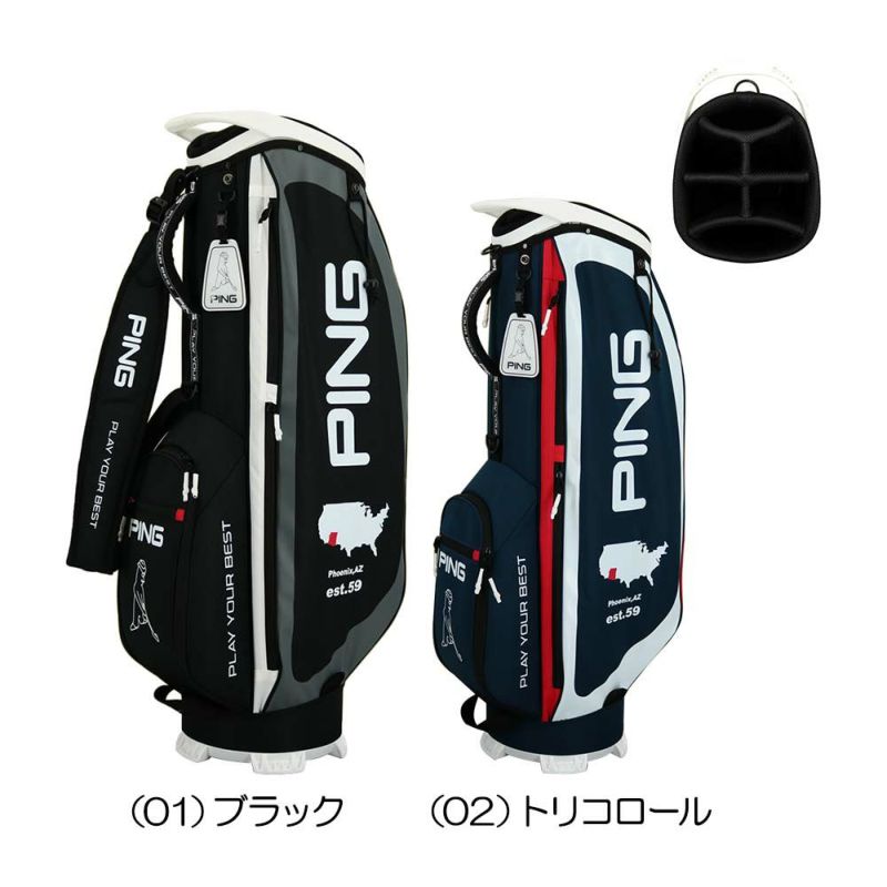 ピン（PING） ARIZONA SPORTS メンズキャディバッグ CB-N2306 37181 2023 |  ゴルフショップ・ゴルフ通販なら二木ゴルフオンライン