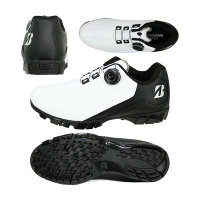 ブリヂストン（BRIDGESTONE_GOLF） ゼロ・スパイク バイターワイド Boa スパイクレスシューズ SHG380 （WK）ホワイト/ブラック