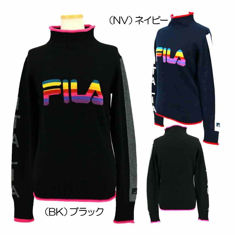 フィラ（FILA） モックネックセーター 793-700 レディースゴルフウェア 2023秋冬 | ゴルフショップ・ゴルフ通販なら二木ゴルフオンライン