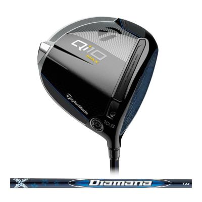 テーラーメイド（TaylorMade） Qi10 MAX ドライバー Diamana BLUE TM50 カーボンシャフト 2024