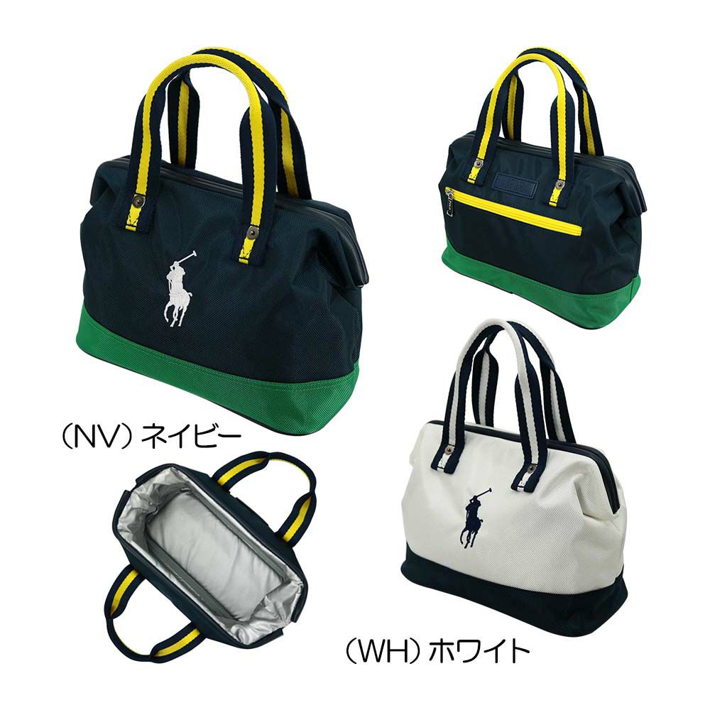 ☆新品未使用美品☆ラルフローレン3wayバッグ(紺×緑×白)