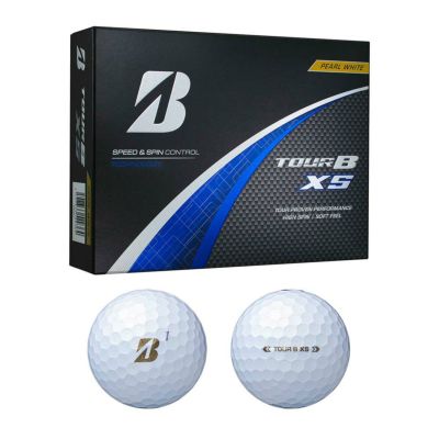 ブリヂストン（BRIDGESTONE_GOLF） TOUR B XS ボール パールホワイト 1ダース S4GXJ 2024