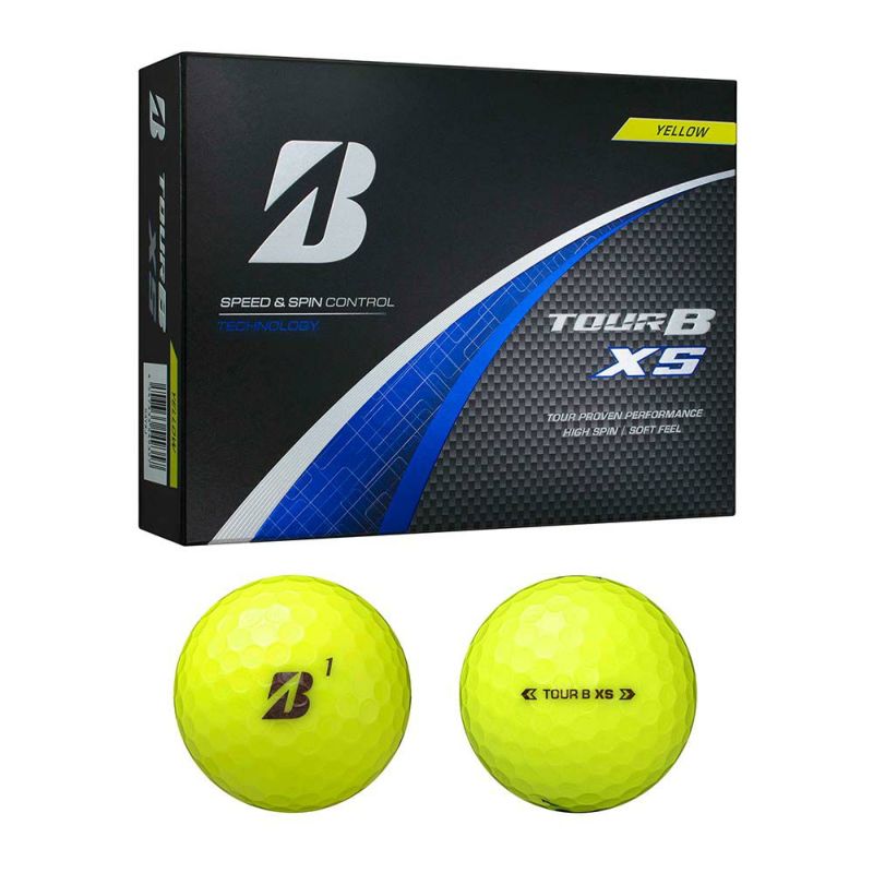 【大特価市】TOUR B XS ボール イエロー 1ダース S4YXJ 2024
