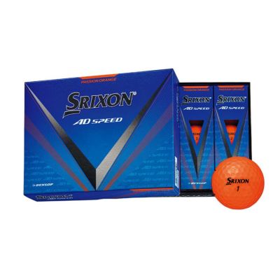 スリクソン（SRIXON） AD SPEED ボール パッションオレンジ 1ダース 2024