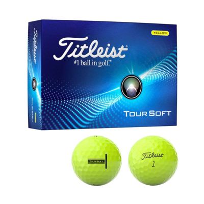 タイトリスト（Titleist） TOUR SOFT ボール イエロー 1ダース 2024 | ゴルフショップ・ゴルフ通販なら二木ゴルフオンライン