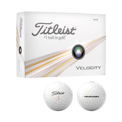 タイトリスト（Titleist） VELOCITY ボール ホワイト 1ダース 2024